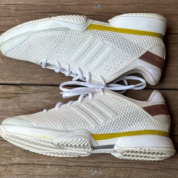 Adidas by Stella McCartney | Shoes | Adidas X Stella Mccartney Barricade  Court Womens Tennis Shoes Sneakers 7 | Poshmark